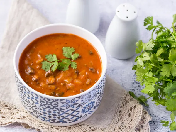 Фото блюда: Постная грибная подлива из шампиньонов