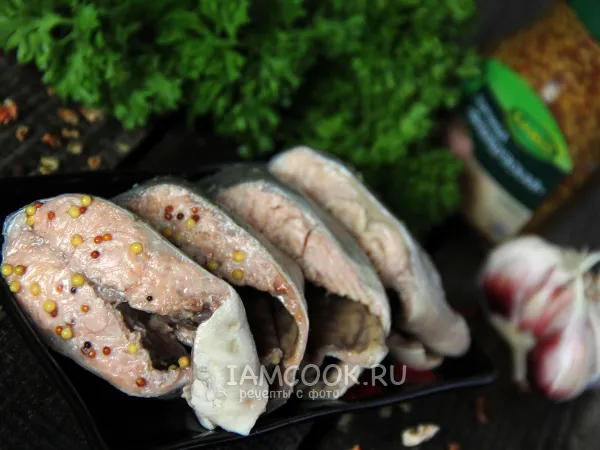 Фото готового блюда: Маринованная горбуша