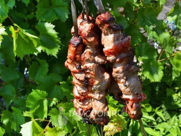 Фото готового блюда: Шашлык из свиной вырезки