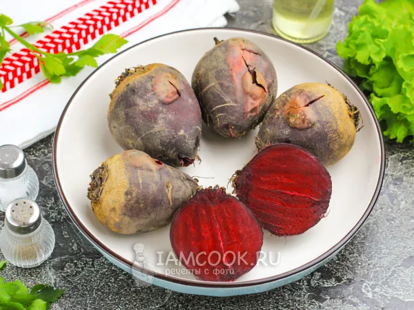 Фото блюда: Запеченная свекла в аэрогриле