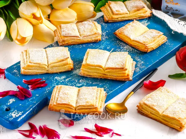 Фото готового блюда: Печенье «Книжка»