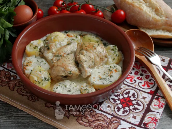 Фото готового блюда: Картофщипс с курицей