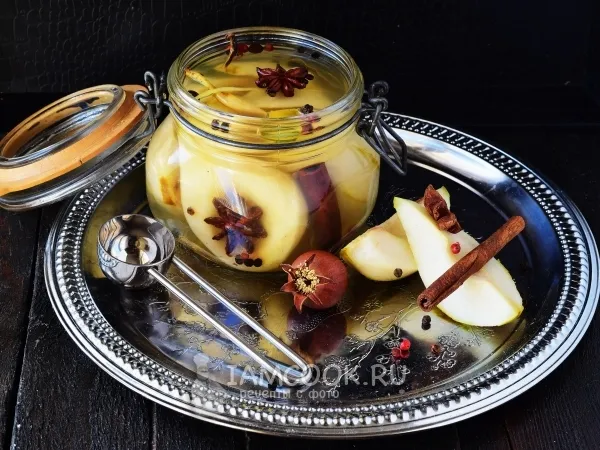 Фото блюда: Груши, маринованные на зиму