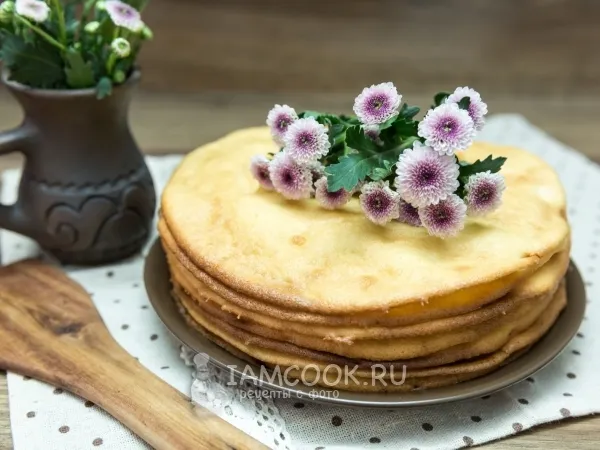 Фото блюда: Медовые коржи для торта