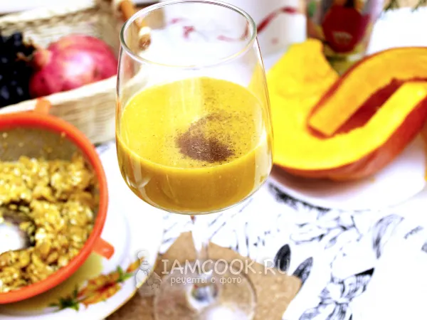 Фото блюда: Тыквенное молоко с мякотью