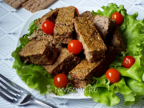 Фото готового блюда: Суфле из говяжьей печени в духовке