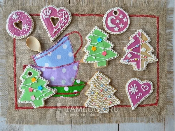 Фото готового блюда: Подарочные пряники к Новому Году!