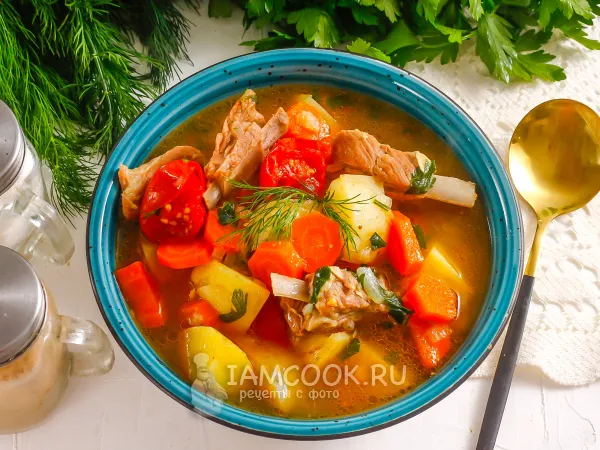 Фото готового блюда: Шурпа из бараньих ребрышек