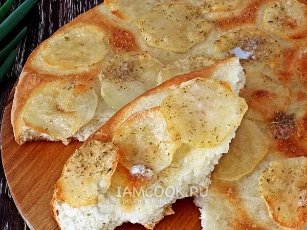 Фото блюда: Фокачча с картофелем