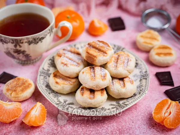 Фото готового блюда: Песочное печенье в мультипекаре