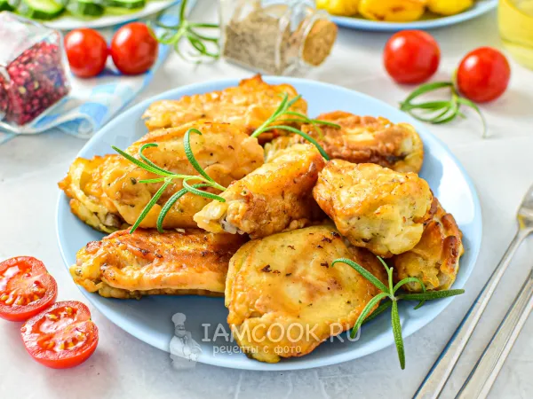 Фото блюда: Курица в пивном кляре