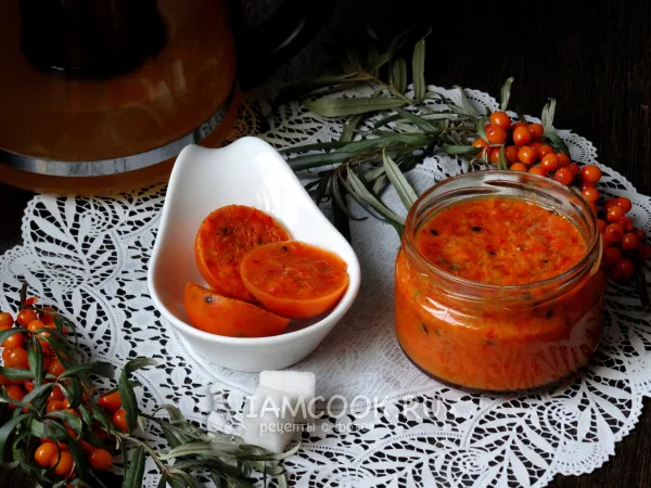 Фото блюда: Заготовка облепихи для чая