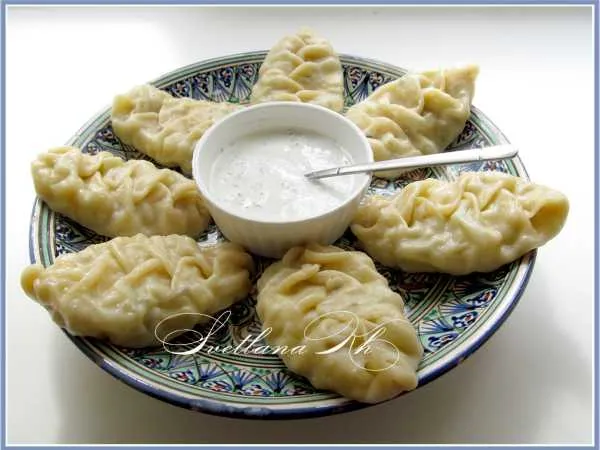 Фото блюда: Манты с картошкой