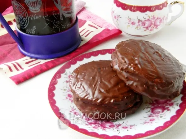 Фото готового блюда: Печенье Choco-Pie в домашних условиях
