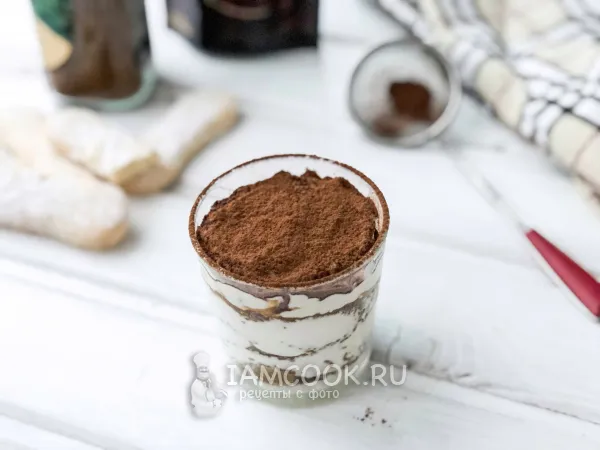 Фото блюда: Тирамису с творожным кремом