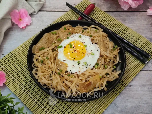 Фото блюда: Лапша с кимчи