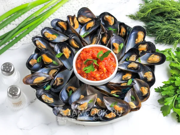 Фото блюда: Мидии на пару