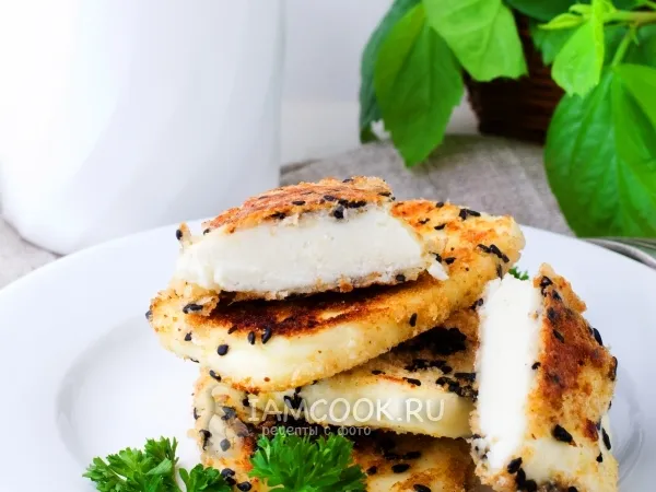 Фото готового блюда: Жареный сыр