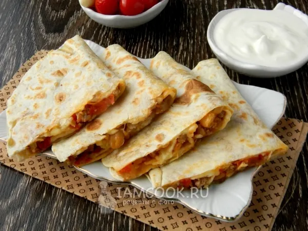 Фото блюда: Кесадилья мексиканская