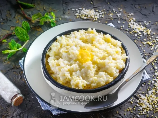 Фото блюда: Каша «Дружба» на молоке