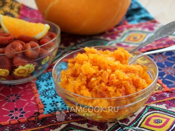 Фото готового блюда: Десерт из тыквы