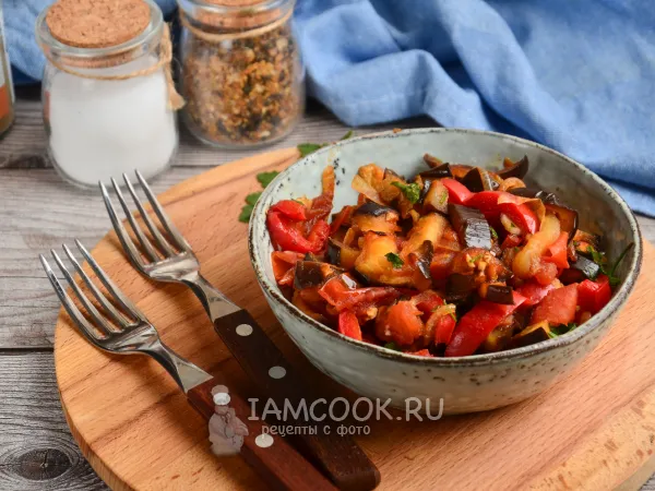 Фото блюда: Кадича (баклажаны по-корейски)