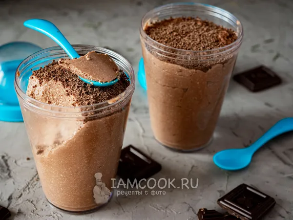 Фото блюда: Творожно-шоколадный мусс