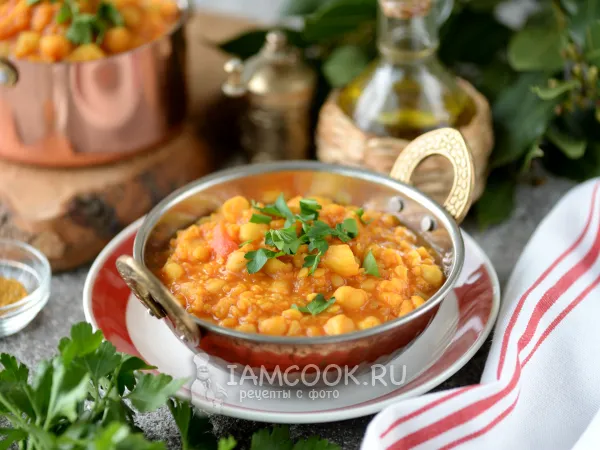 Фото блюда: Вегетарианское карри