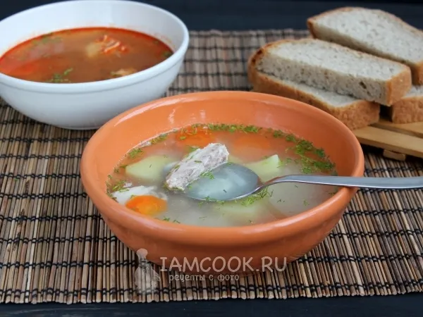 Фото блюда: Рыбный суп из скумбрии