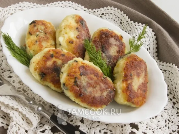 Фото готового блюда: «Рыбные» котлеты без рыбы