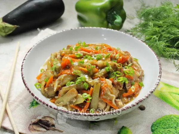 Фото блюда: Свинина с баклажанами по-китайски