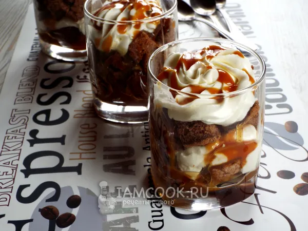 Фото блюда: Трайфл с карамелью