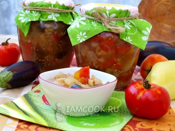 Фото блюда: Овощное соте на зиму