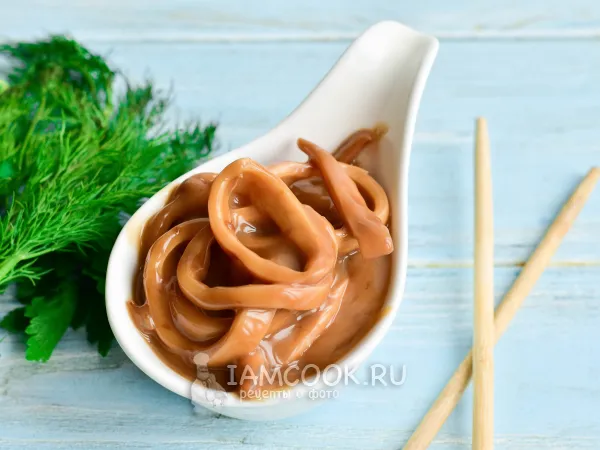 Фото блюда: Кальмары в соусе терияки