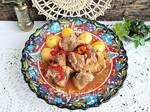 Фото блюда: Хашлама в мультиварке