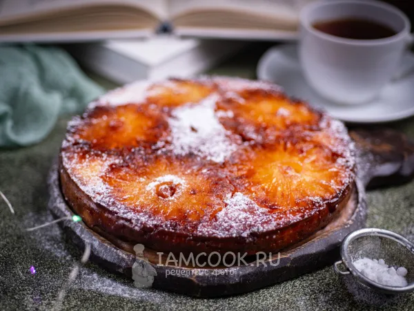 Фото блюда: Ананасовый тарт татен