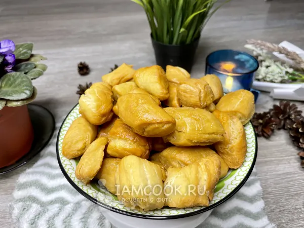 Фото готового блюда: Башкирский баурсак