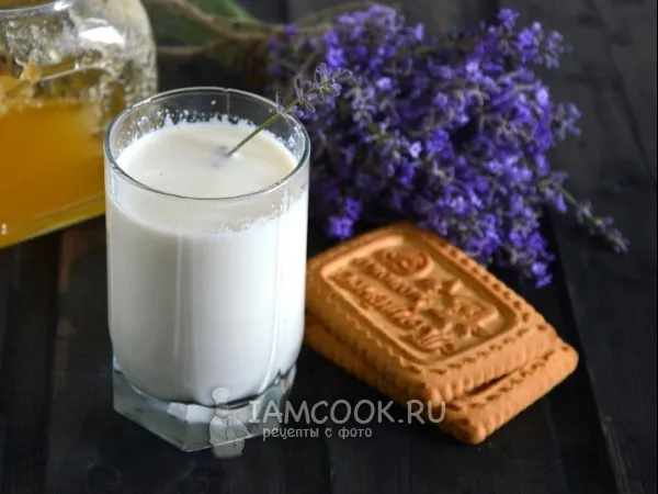 Фото готового блюда: Лавандовое молоко