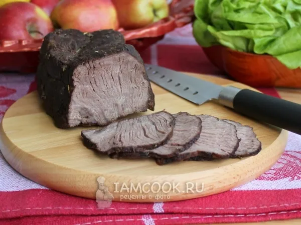 Фото блюда: Ростбиф из говядины (классический рецепт)