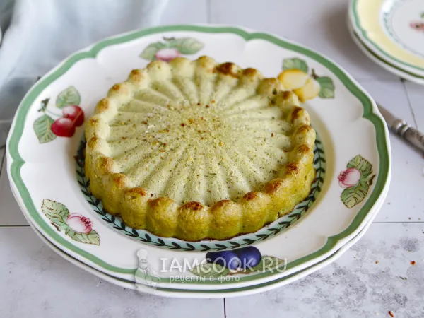 Фото блюда: Куриное суфле с брокколи в духовке