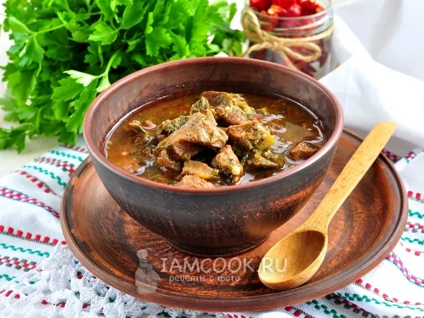 Фото готового блюда: Чакапули