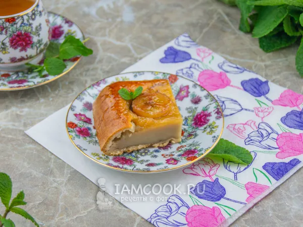 Фото блюда: Банановый флан