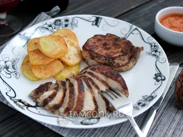 Фото блюда: Стейк из свинины