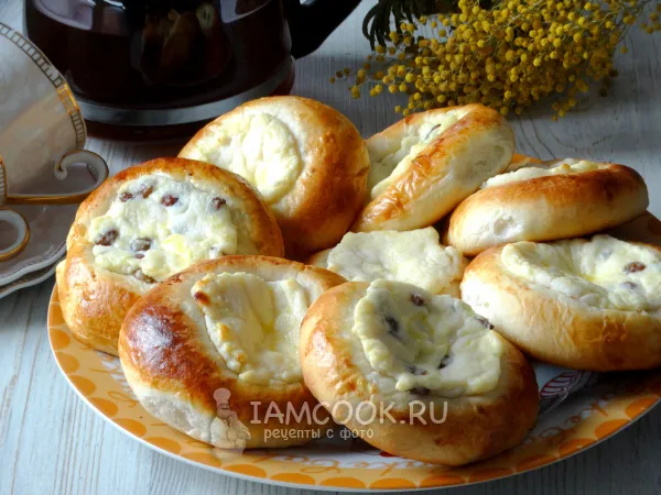 Фото блюда: Ватрушки с творожной массой