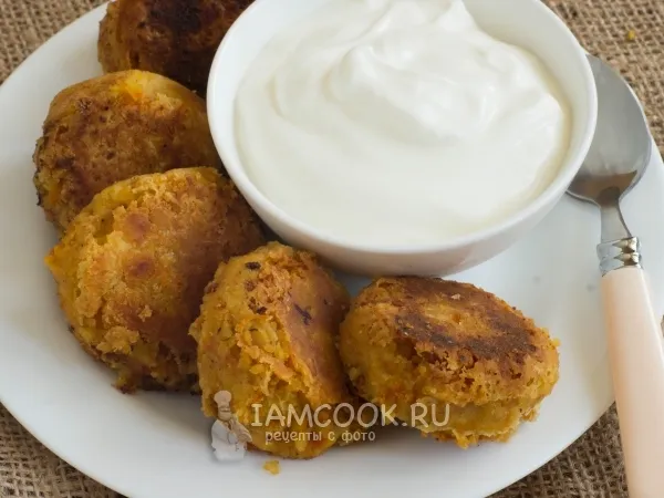 Фото блюда: Постные котлеты из нута