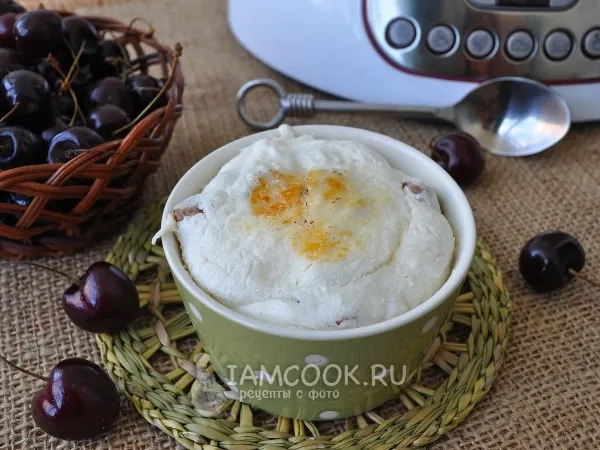 Фото блюда: Творожная запеканка в пароварке