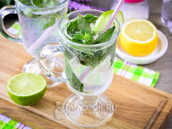Фото блюда: Лимонад из лимона и лайма