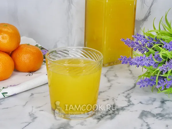 Фото блюда: Морс из мандаринов