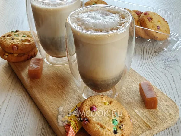 Фото блюда: Кофе с конфетой «Коровка»