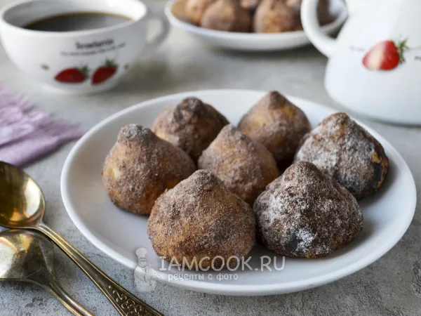 Фото готового блюда: Печенье «Трюфель» на вареных желтках